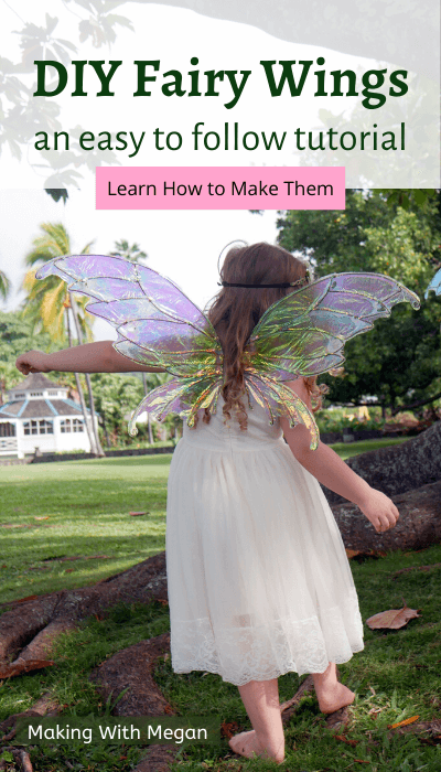 How To Make Diy Fairy Wings With Cellophane An Easy To Follow Tutorial